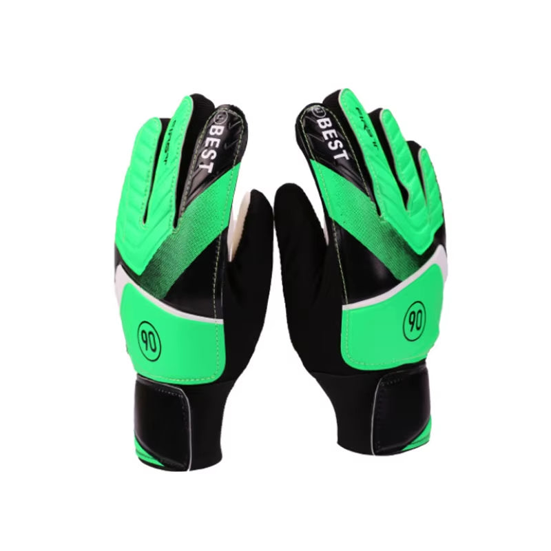 Goalkeeper Glove Latex Goalkeeper Gloves Football Protection Adults Anti-Slip Football Gloves Soccer Goalie