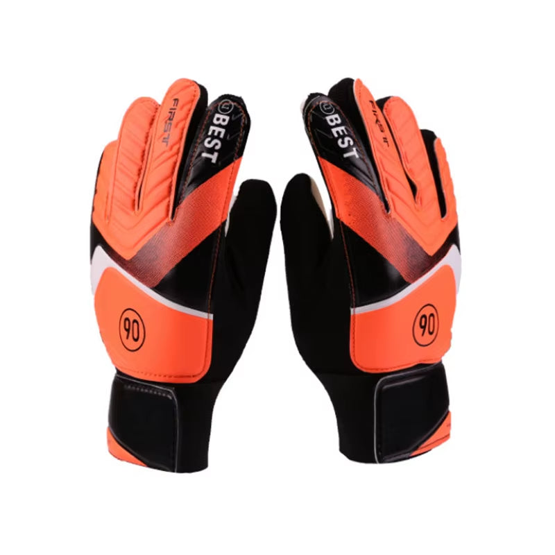 Goalkeeper Glove Latex Goalkeeper Gloves Football Protection Adults Anti-Slip Football Gloves Soccer Goalie