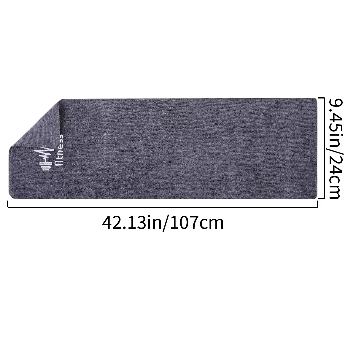 Sports Towel Men'S and Women'S Sweat Gym Mat Basketball Quick Dry Towel Running Increase Sweat Towel